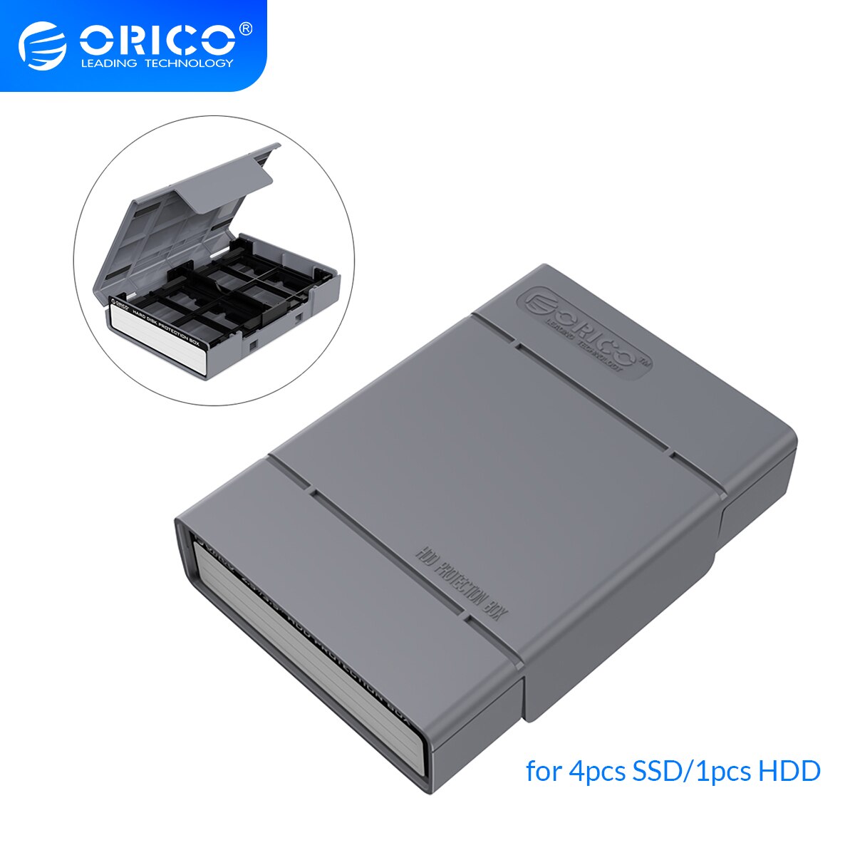 ORICO-2.5 M.2 ϵ ̺ ȣ ڽ, 2.5 3.5 SSD HDD      